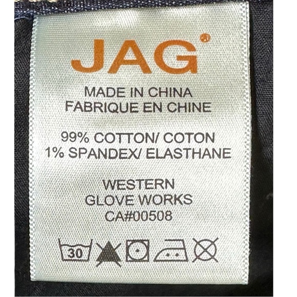 329 - JAG JEANS DENIM SKIRT 99% COTTON - Picture 13 of 15